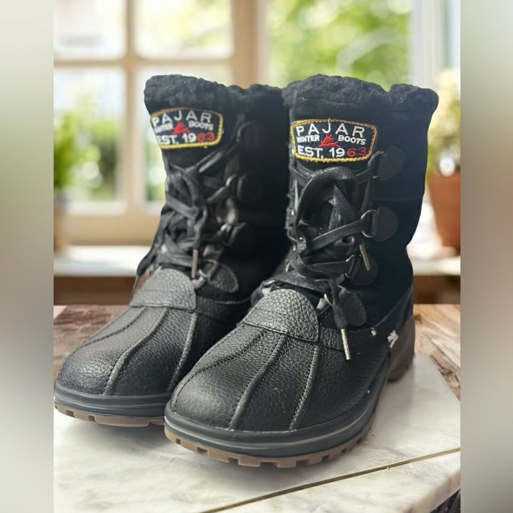 PAJAR Canada Winter Snow Insulated Waterproof Boots Size 8 to 8.5 EU 41 - Picture 3 of 16